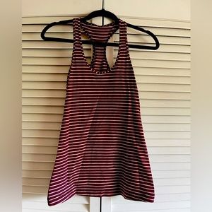 Striped Lululemon Racerback Tank